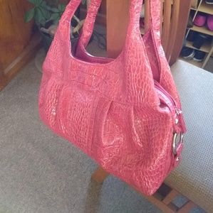 Alfred Dunner Faux Crocodile Purse NWT